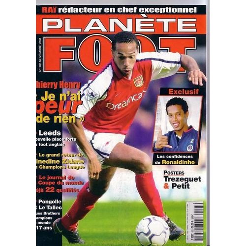 Planete Foot N° 105 Du 01/11/2001