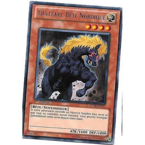 Yu-Gi-Oh - Gullfaxi, Bête Nordique - Stor-Fr011 - Rare - 1ère Édition