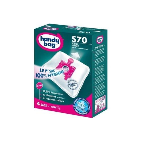 Sac Aspirateur HANDY BAG S 70 (x4 + 1 filtre)