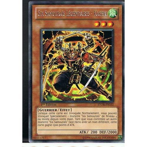 Six Samourais Legendaires Kageki - Yu-Gi-Oh! - Stor-Fr022 - R