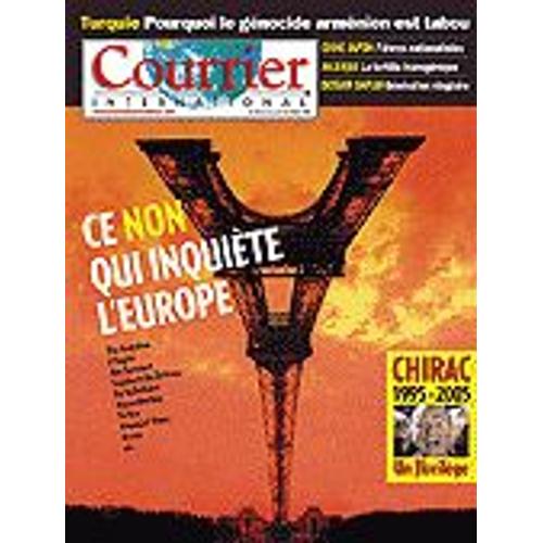 Courrier International  N° 755 : Ce Non Qui Inquiete L'europe
