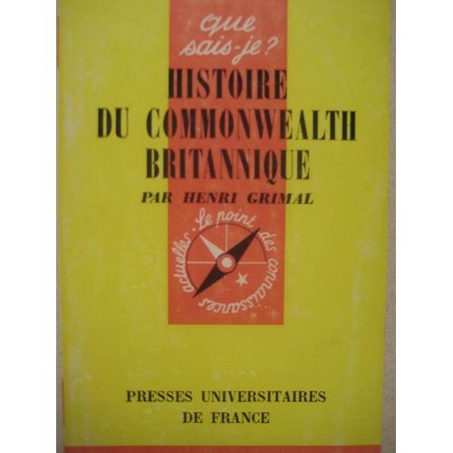 Histoire Du Commonwealth Britannique