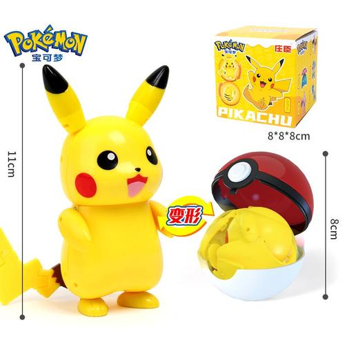 Pokemon Pokeball Box Pour Enfants Original Jouet De Déformation Figurine D'anime Modèle De Monstre De Poche Charizard Cadeau D'anniversaire