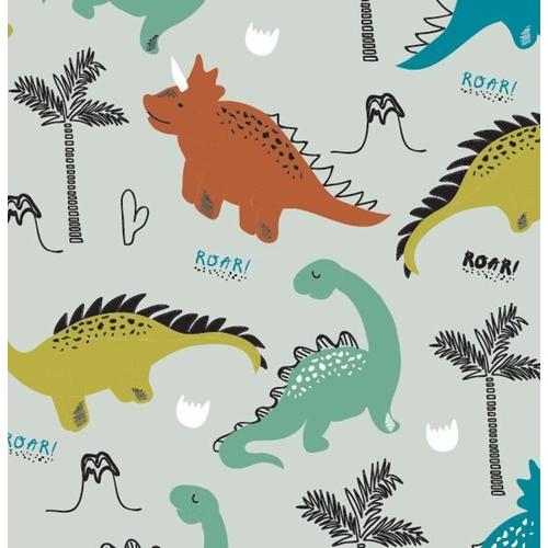 Couette Bébé Légère Imprimée Dinosaures - 80 X 120 - Spécial Été - Mortreux