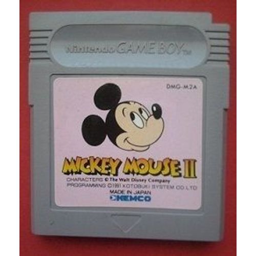 Mickey Mouse 2 (Version Jap Noir Et Blanc) Game Boy