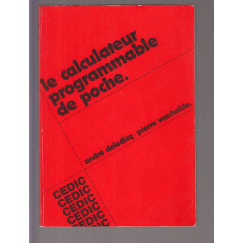 Le Calculateur Programmable De Poche