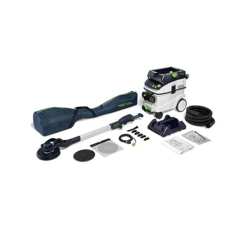 Kit ponceuse à bras et aspirateur PLANEX LHS 2-M 225 EQ/CTL 36-Set | 577457 - Festool