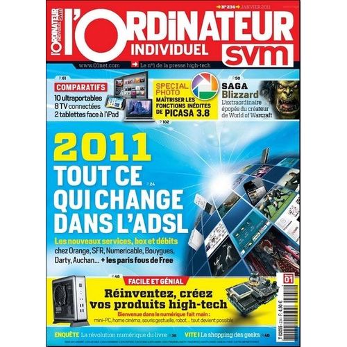 L'ordinateur Individuel  N° 234 : 2011 Tout Ce Qui Change Dans L'adsl