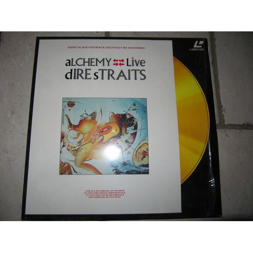 Alchemy  Live - Dire Straits Laser-Disc