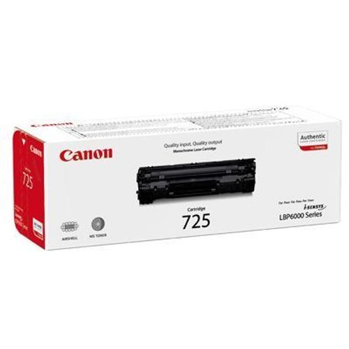 Canon CRG-725 - Noir - original - cartouche de toner - pour i-SENSYS LBP6000, LBP6000B, LBP6020, LBP6020B, LBP6030, LBP6030B, LBP6030w