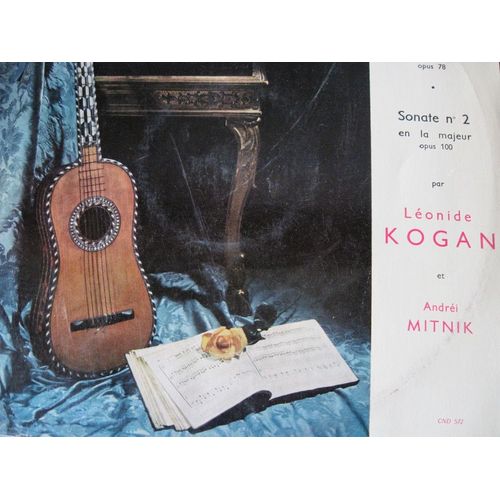 Sonate N° 1en Sol Majeur Opus 78 - Sonate N° 2 En La Majeur Opus 100