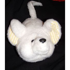 Souris Blanche Nounours