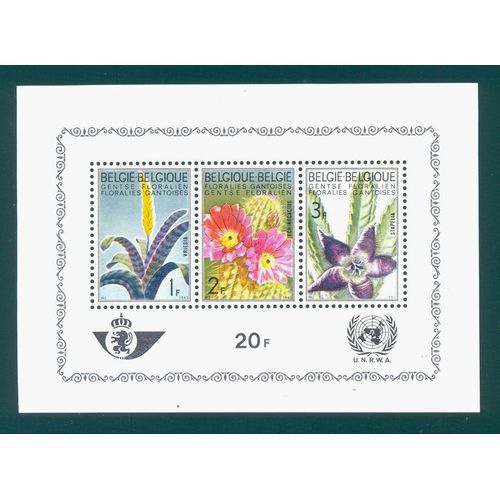 Belgique - Floralies Gantoises  - 1965 - Bloc.