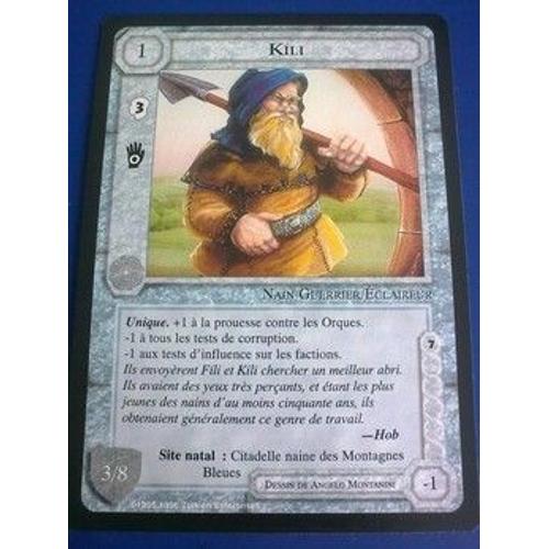 Middle Earth - Kíli - Les Sorciers - Fixe - Fr (Lot De 2)