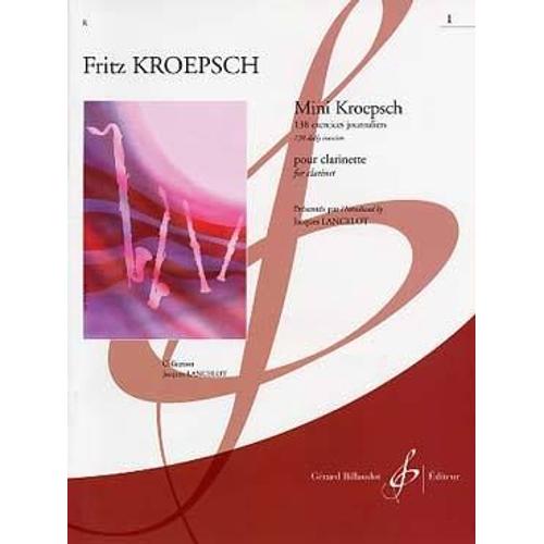 Kroepsch : Mini Kroepsch Vol 1 - Clarinette