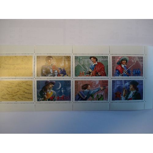Carnet Croix-Rouge 1997 Héros D'aventures