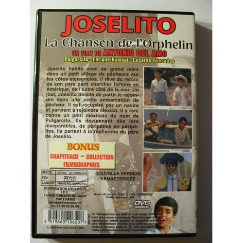 Les Aventures De Joselito : La Chanson De L'orphelin