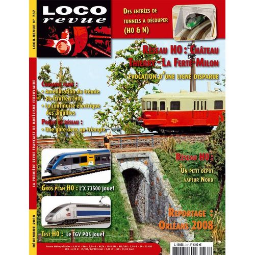 Loco-Revue  N° 737 : Le Tgv Pos Jouef En Ho