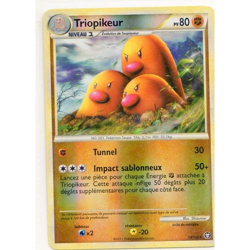 Carte Pokémon Triopikeur