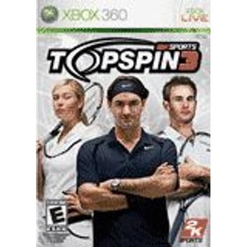 Top Spin 3 Xbox 360
