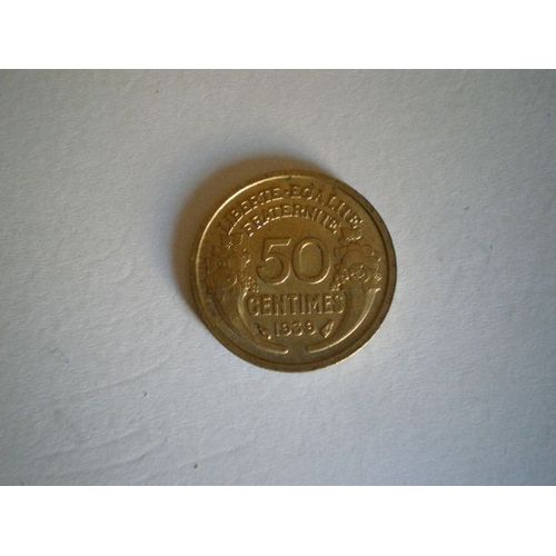 France 50 Centimes Morlon 1939