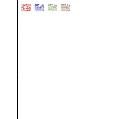 Timbres Préoblitérés Neufs France Année 1979