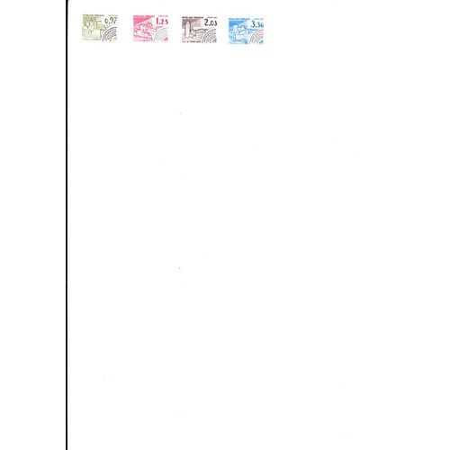 Timbres Préoblitérés Neufs France Année 1982