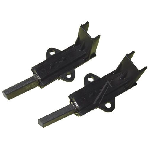 2 Charbons Moteur +Supports Lave Linge Ariston Ai858ct