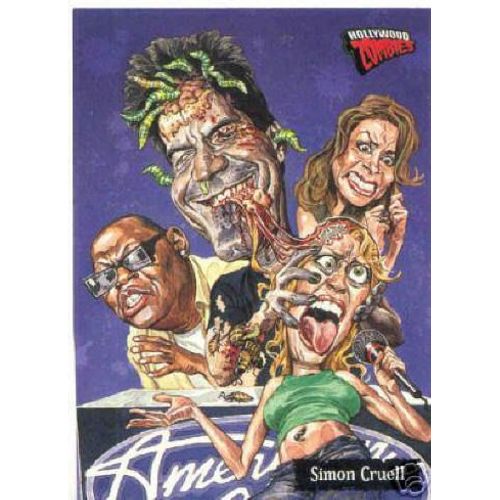 Topps - Hollywood Zombies - Freaky Foil Parallel N°30 - Simon Cruell