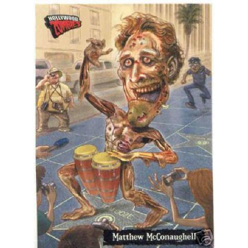 Topps - Hollywood Zombies - Freaky Foil Parallel N°25 - Matthew Mcconaughell
