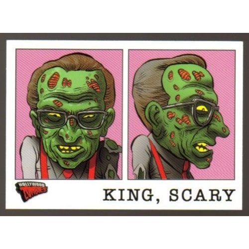 Topps - Hollywood Zombies - Glow-In-The-Dark Mug Shots N°10 - King Scary