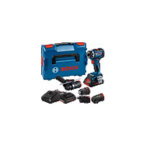 Perceuse visseuse GSR 18V-90 FC 4Ah ProCORE + 4 adaptateurs FlexiClick L-Boxx | 06019K6200 - Bosch