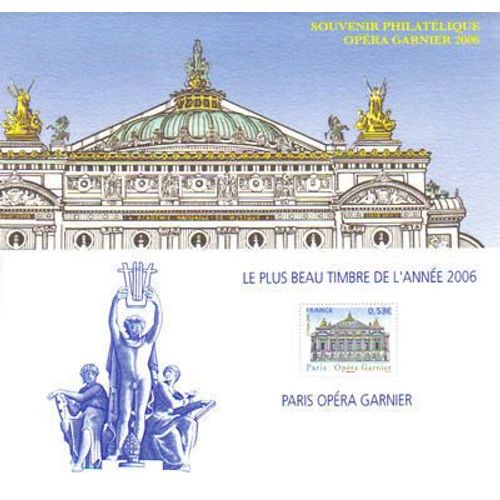 Souvenir Philatélique "Opéra Garnier" 2006