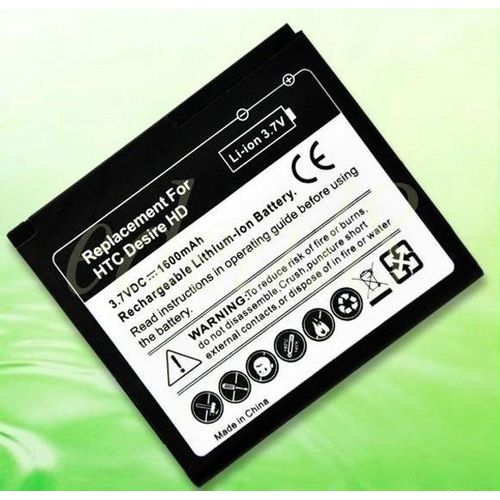 Batterie Li-Ion 1600mah 3,7v Pour Htc Desire Hd
