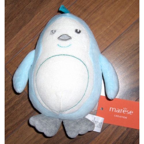Doudou Peluche Marese Pingouin Berny