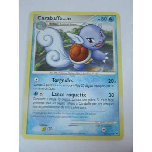 Pokemon - Carabaffe Niv25