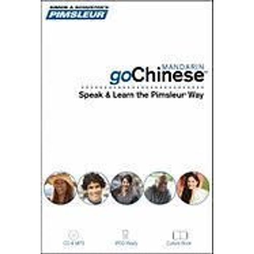 Pimsleur Gochinese (Mandarin) Course - Level 1 Lessons 1-8 Cd: Learn To Speak And Understand Mandarin Chinese With Pimsleur Language Programs [With Bo