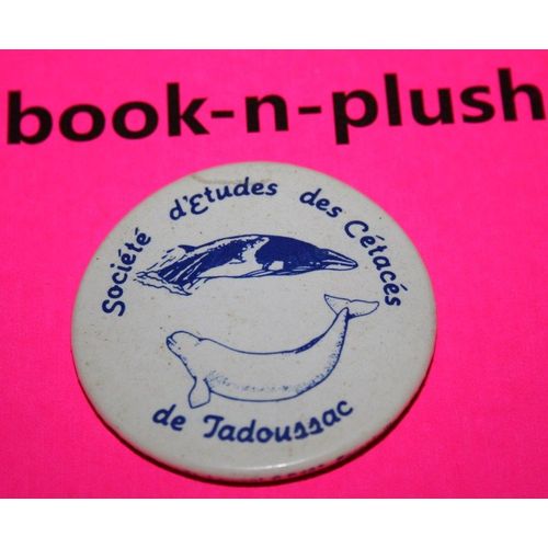 Ancien Badge Canadien De Baleines