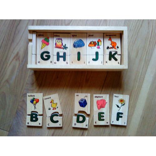 Puzzle Bois Alphabet