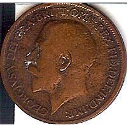 Half Penny Grande Bretagne 1917 George V.