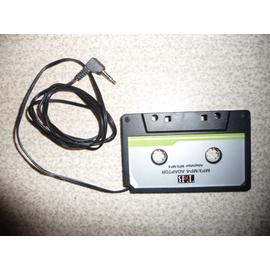 Lecteur de cassette de voiture, Lecteur de cassette stéréo de voiture  Adaptateur de bande Cd Md Mp3 Mp4 Player To 3.5mm Aux Audio pour téléphone  portable
