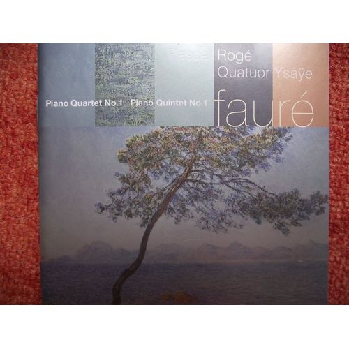 Quatuor Pour Piano Et Cordes No. 1, Quintette Pour Piano Et Cordes No. 1 Rogé, Piano