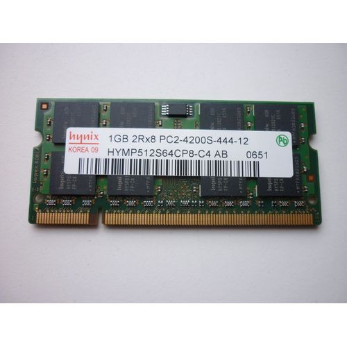 Hynix - Mémoire - 1 Go - DDR2 - PC2-4200 - SO DIMM 200 Broches