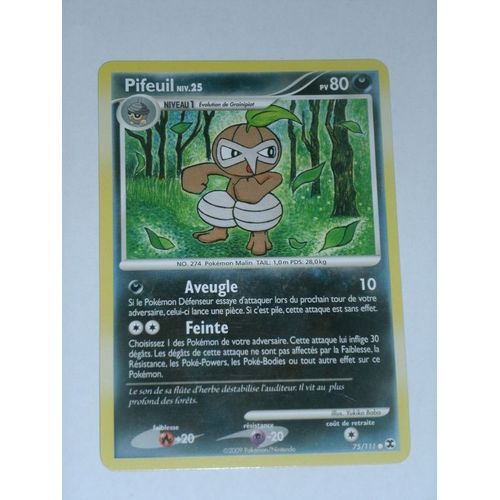 Pokemon - Pifeuil Niv25