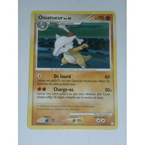 Pokemon - Ossatueur Niv30