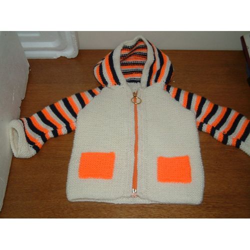 Gilet Tricoté Main