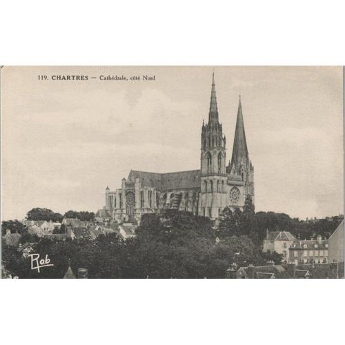 Carte Postale - Chartres - Cathédrale Nord