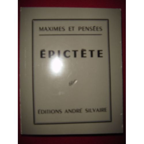 Maximes Et Pensees
