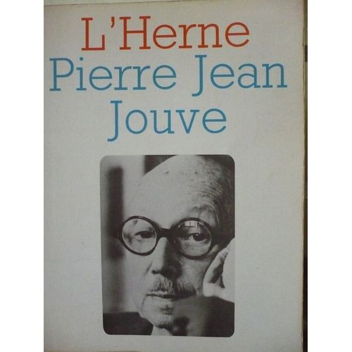 L'herne. Pierre Jean Jouve