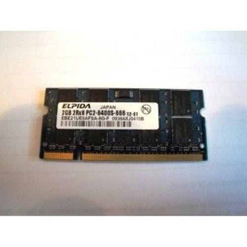 Elpida - Mémoire - 4 Go (2 x 2 Go) - DDR3 - PC3-10600 - 1333 MHz - SO DIMM 204 broches